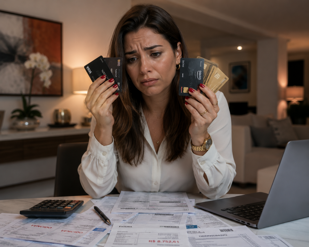 ENDIVIDAMENTO FINANCEIRO: Quando as dívidas pesam mais do que o bolso